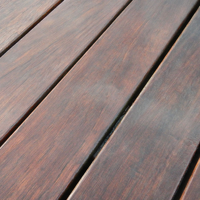Terrassen aus Holz auffrischen nachher